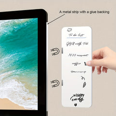 Erasable Magnetic Monitor Memo Board Dry Erase Whiteboard