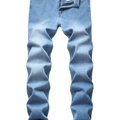 Men's Distressed Jeans Casual Street Style Denim Pants