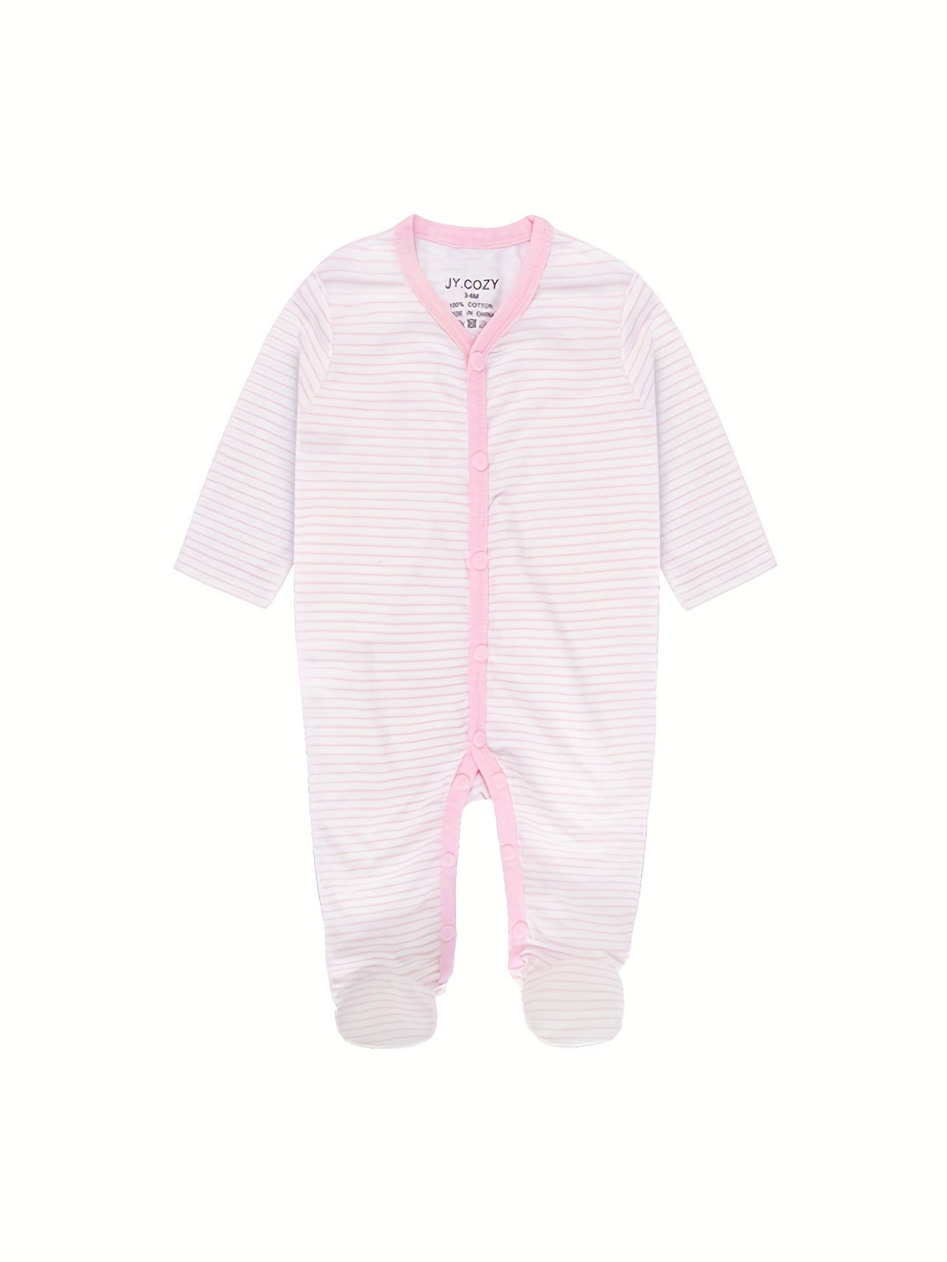 Baby Girls Long Sleeve Cotton Romper 3pcs Set