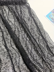 V Neck Cover Up Dress Semi Sheer Short Sleeves Beachwear Dress