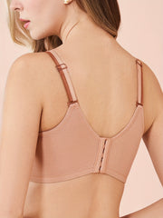 Scallop Trim Lace Wireless Bra