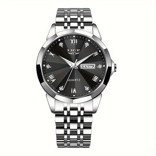 Women's Casual Waterproof Sport Quartz Wristwatch