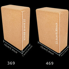 Cork Yoga Brick High Density for Home Gym