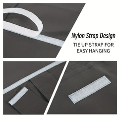 French Blackout Door Curtain - Solid Blackout Door Curtain