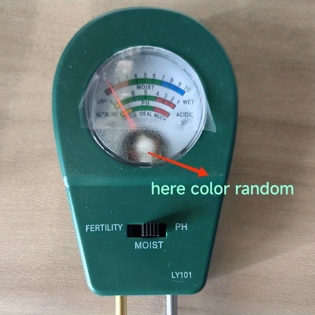 3-in-1 Soil Tester: Fertility, pH, and Moisture Meter