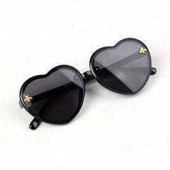 Girls Heart Shaped Sunglasses for UV Protection