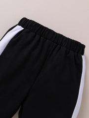 Girls Colorblock Sweatshirt Pants Set