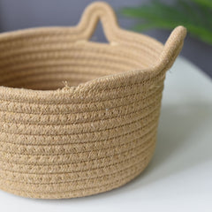 Cat's Ears Steamed Bread Storage Basket - Home & Office Decoration