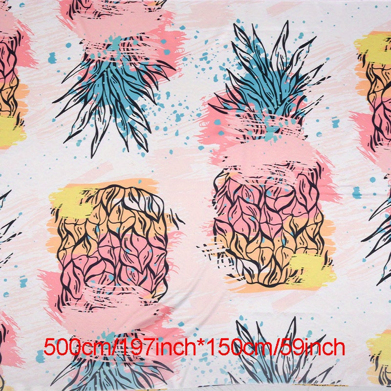 Digital Printed Satin Nightgown Slip Dress Fabric DIY Sewing Supplies