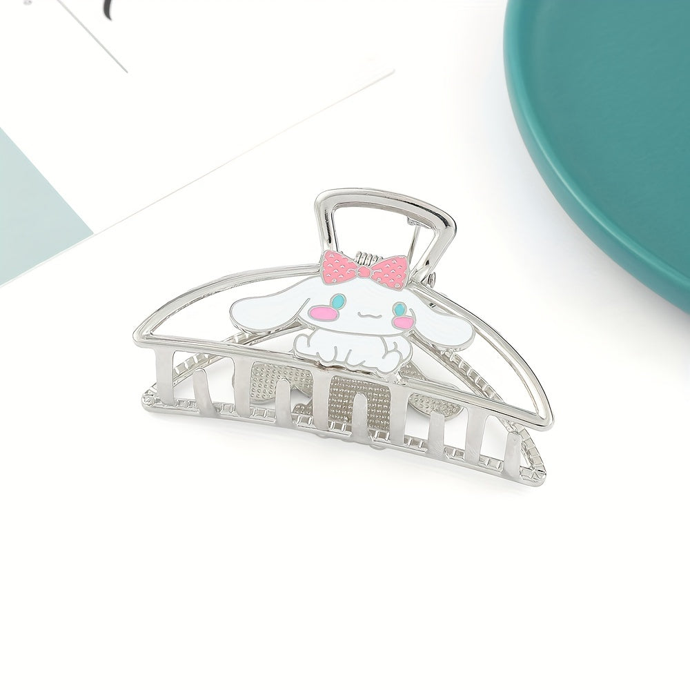 Cute Anime Hair Clip Geometric Metal Girl Hair Accessories Cosplay Jewelry