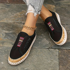 Women's Casual Slip On Loafers Soft Sole Walking Sneakers