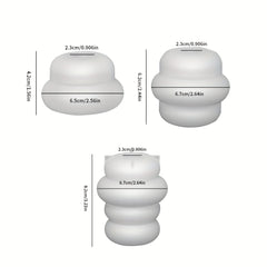 Candlestick Silicone Mold for DIY Cement Gypsum Resin Candle Aromatherapy