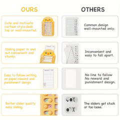 Detachable Chores Checklist Board - DIY Message Board
