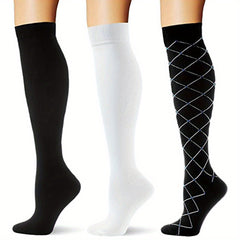 6 Pairs Copper Compression Socks Men Women Improve Circulation Reduce Swelling