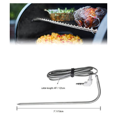 2pcs Waterproof Meat Probes for Traeger & Pit BBQ Grills