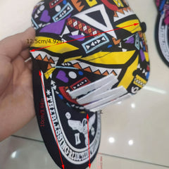 Classic Style Unisex Hip Hop Hat Couple Flat Brim Cloth Hip Hop Cap