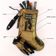 Outdoor Sports Storage Bag Christmas Stocking Bag Christmas Ornament Decoration