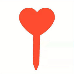 50pcs Love Shaped Succulent Labels Waterproof Plant Insertion Labels