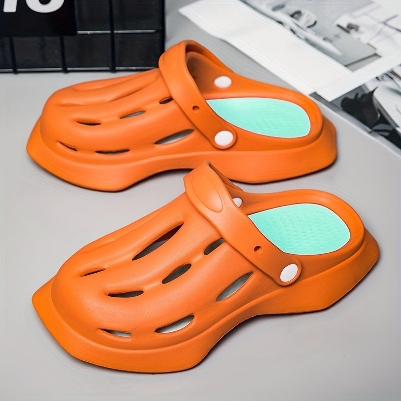Men's Lightweight Comfy Clogs Non Slip Garden Shoes Summer