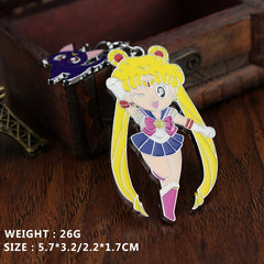 Anime Girl Cat Keychain Pendant