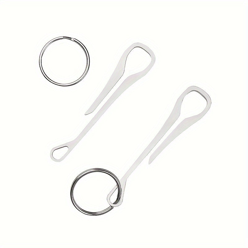 Stainless Steel Keychain Belt Clip for Men and Women