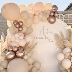 142pcs Rose Balloon Garland for Events