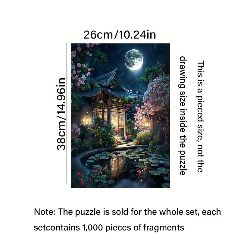 1000pcs Expert Level Challenging Jigsaw Puzzle