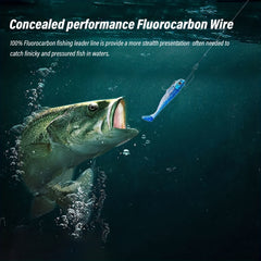 Fluorocarbon Fishing Leader 9 07KG 36 29KG Leaders Saltwater Freshwater 100%