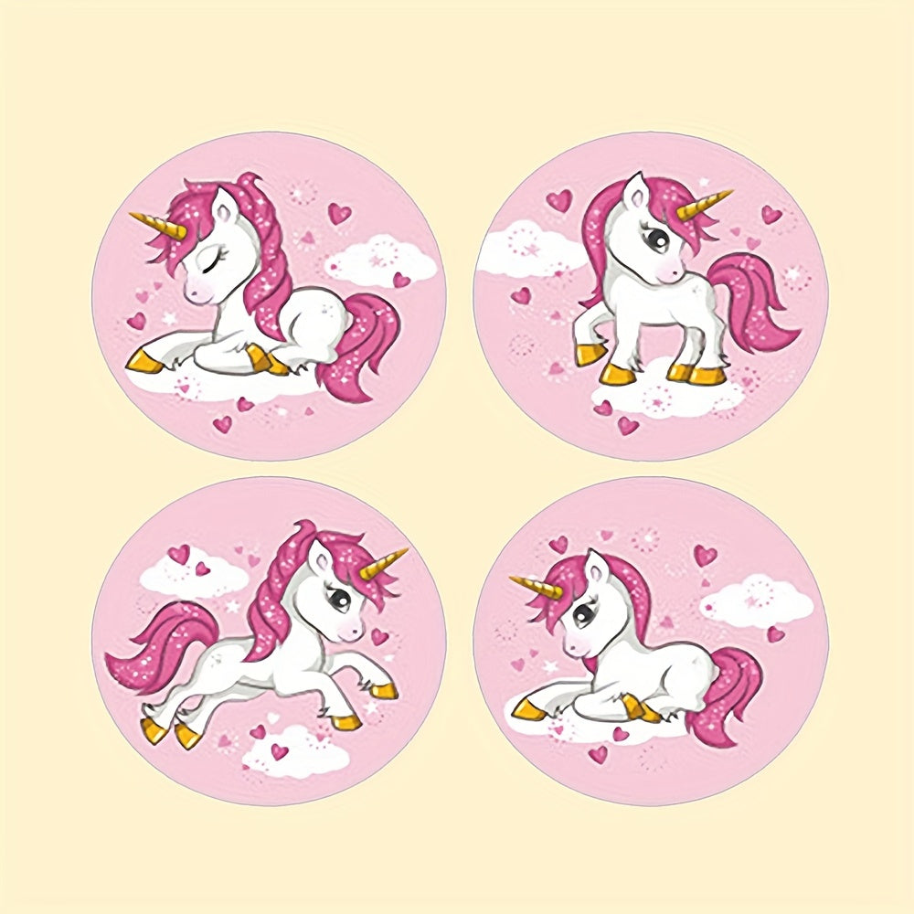 500pcs Unicorn Sticker Kids Reward Gift Label Encouragement Stationery