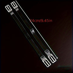 Invisible Bra Shoulder Strap Non slip Buckle Transparent Accessory