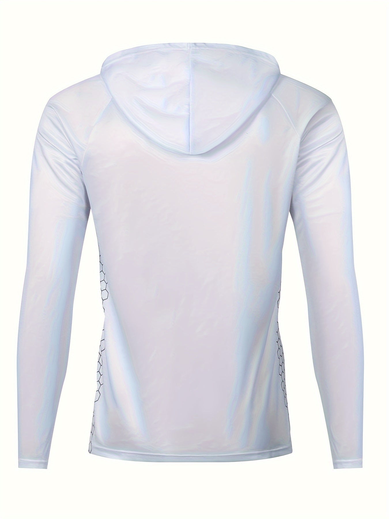 Men's Gradient Hoodie Anti UV Sunscreen Sun Protection Fishing Shirt