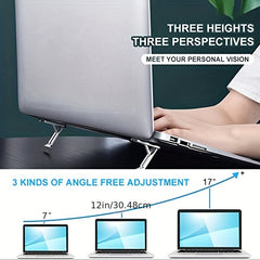 4pcs Universal Laptop Stand Mini Cooling Pad MacBook Invisible Anti Slip