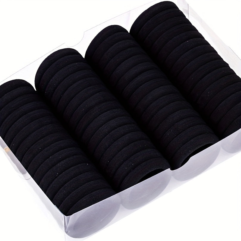 20pcs Solid Hair Band Elastic Hair Band Hair Accessories Casual Hair Ties