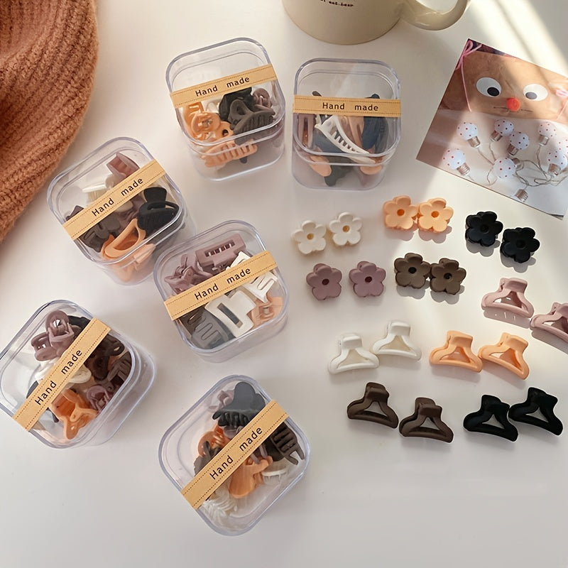 10pcs Mini Claw Clips Girls Hair Accessories