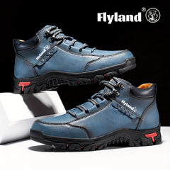 FLYLAND Men's Chukka Ankle Boots Outdoor Sport Shoes