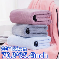 Soft Absorbent Oversized Bath Towel 35 x 70in