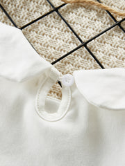 Baby Girls Long Sleeve Doll Collar Top