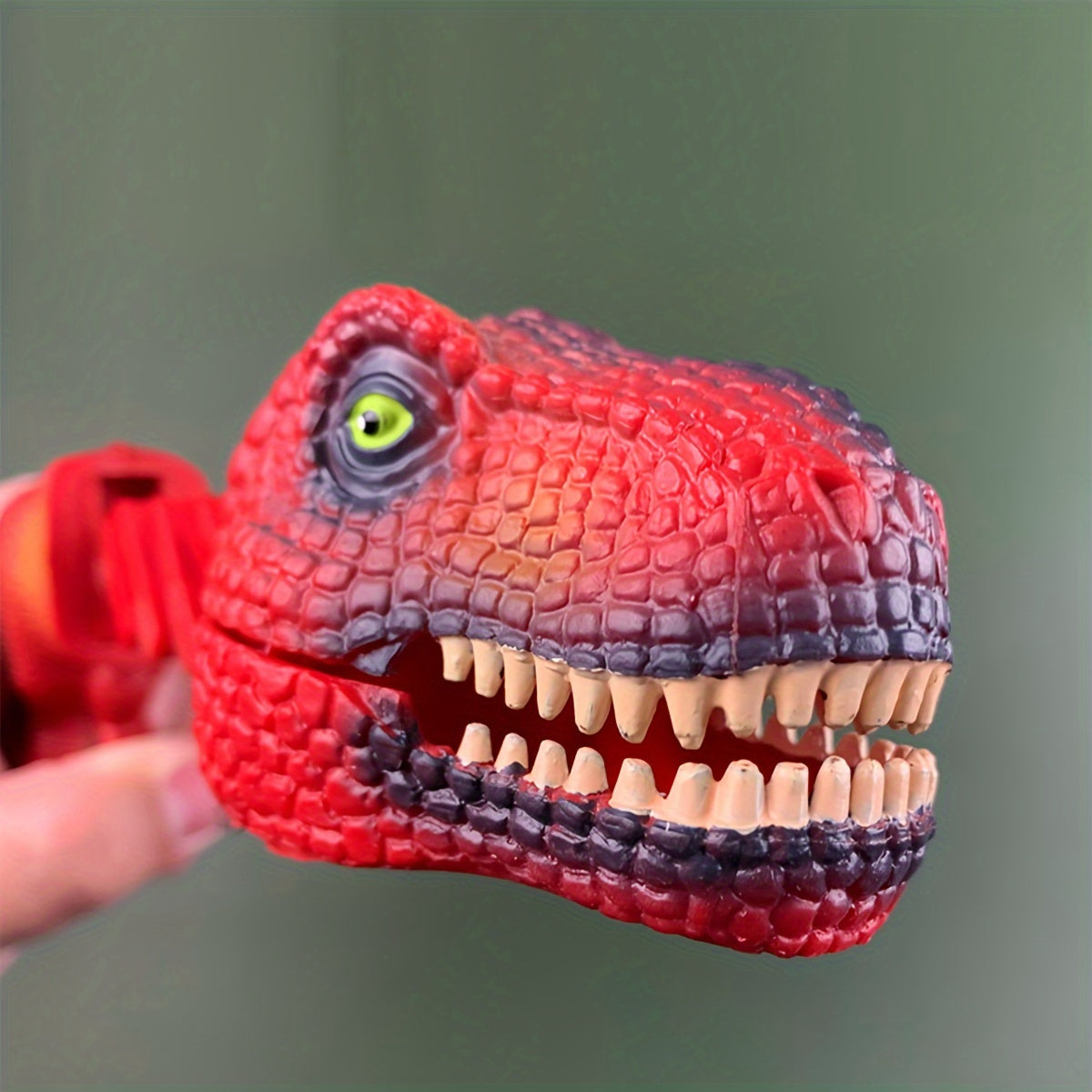 Stretch Dinosaur Toy Clip Feather Manipulator