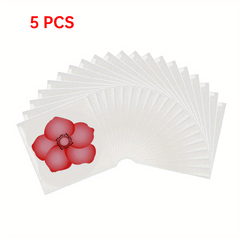 Flower Style Window Fly Stickers - 5/15/30pcs