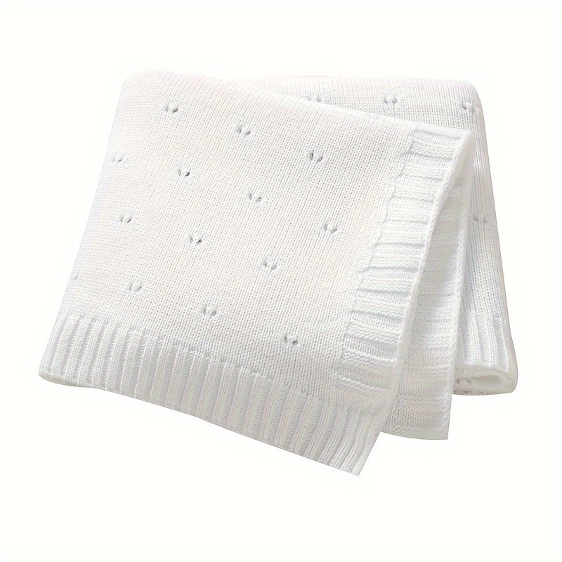 Cozy Unisex Blanket in Grey Pink Royal, Hand Wash, Geometric Pattern