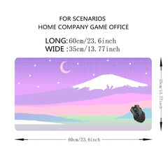 Large Gaming Mousepad Desk Mat 60 X 35 - Non Slip Rubber Base