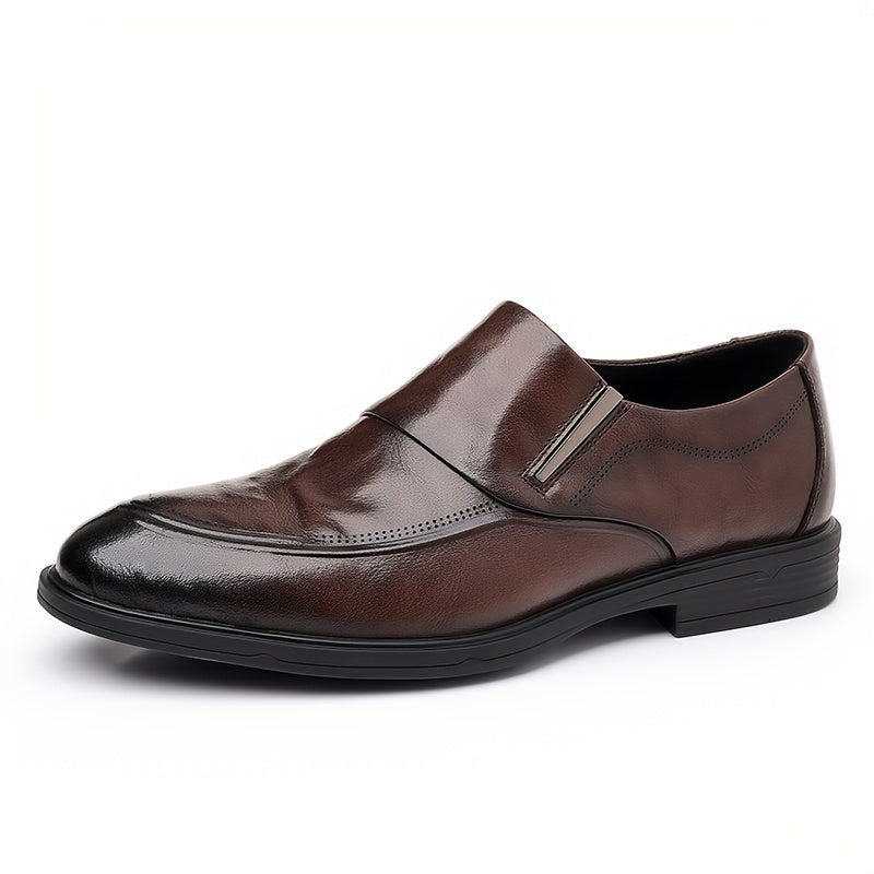 Men's Apron Toe Loafer Shoes Non slip Slip On Shoes Spring Summer