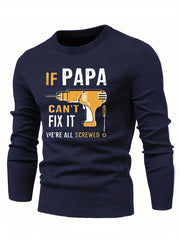 Men's Casual Warm Crew Neck Pullover Sweater