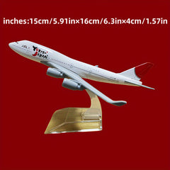Japan Airlines 747 Alloy Aircraft Model Static Ornaments