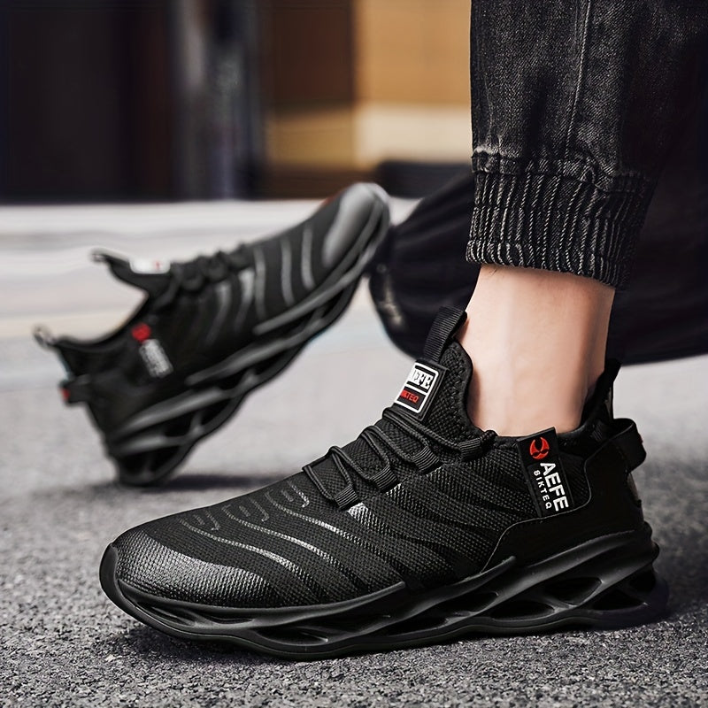 Men's Slip on Blade Sneakers Odor Resistant Athletic Shoes