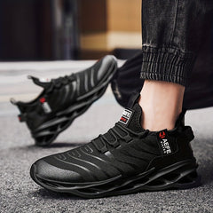 Men's Slip on Blade Sneakers Odor Resistant Athletic Shoes