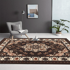 Vintage Boho Area Rug Oriental Traditional Non Skid Indoor Carpet