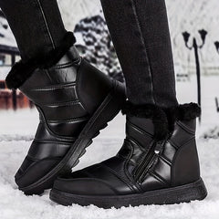 Women's Waterproof Snow Boots Non slip Winter Warm Hiking Boots