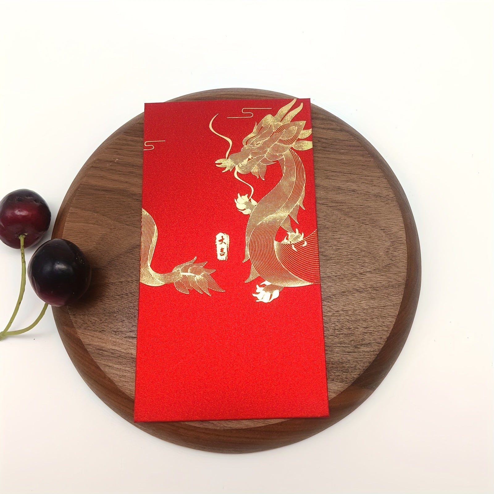 6pcs Year Of The Dragon Red Envelopes Lucky Money Universal Envelope
