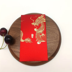 6pcs Year Of The Dragon Red Envelopes Lucky Money Universal Envelope